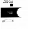 John Deere Backhoe Loader 210C 310C 315C Operation And Test Manual TM1419 1