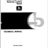 John Deere Backhoe Loader 210C 310C 315C Technical Manual TM1420 1