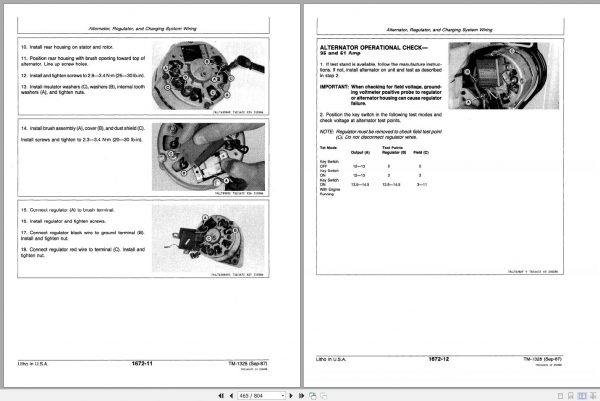 John Deere Backhoe Loader 210C 310C 315C Technical Manual TM1420 3