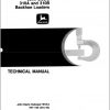 John Deere Backhoe Loader 310A 310B Technical Manual TM1158 1