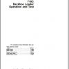 John Deere Backhoe Loader 710C Technical Manual TM1450 1
