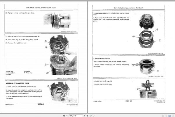 John Deere Backhoe Loader 710C Technical Manual TM1451 3