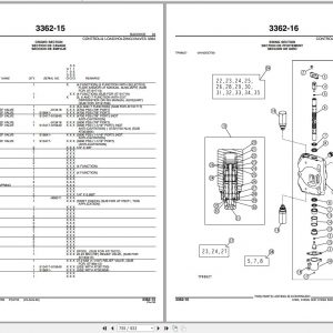 John Deere Backhoe Loaders 310G 310SG 315SG Parts Catalog PC2755 2007 3
