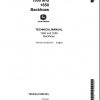 John Deere Backhoes 1550 1650 Technical Manual TM1245 1