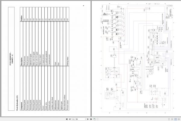 John Deere CTL Forwarder 1110E Fixed Cabin F684914 A1 Hydraulic Schematic 2015 2