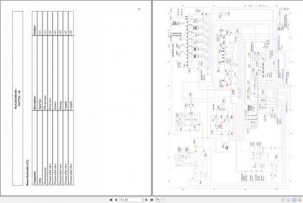 John Deere CTL Forwarder 1210E Interim Tier 4 F681785 A8 Hydraulic Schematic 2015 2