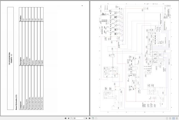 John Deere CTL Forwarder 1910E Fixed Cabin F685674 A1 Hydraulic Schematic 2015 2