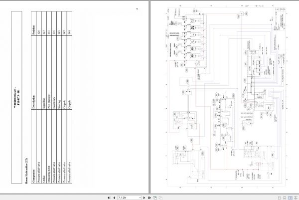 John Deere CTL Forwarder 810E FFC RL Cabin F686355 B1 Hydraulic Schematic 2016 2