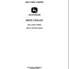 John Deere Cane Loader 2254 Parts Catalog PC9617 2009 1