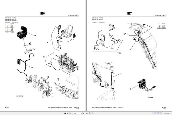 John Deere Colhedora de Cana CH3510 Parts Catalog PC9604P 2006 2
