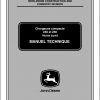 John Deere Compact Tractor 240 250 Technical Manual TM2936 FR 1