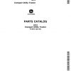 John Deere Compact Utility Tractor 4210 Parts Catalog PC2918 2004 1