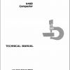 John Deere Compactor 646B Technical Manual TM1116 1