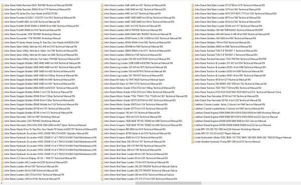 John Deere Construction 11.4 GB PDF Technical Manual EN DVD 3