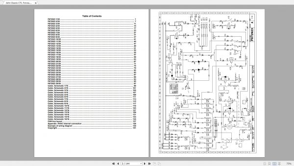 John Deere Construction 785MB Full Models Collection Hydraulic Electric Schematic EN DVD 7