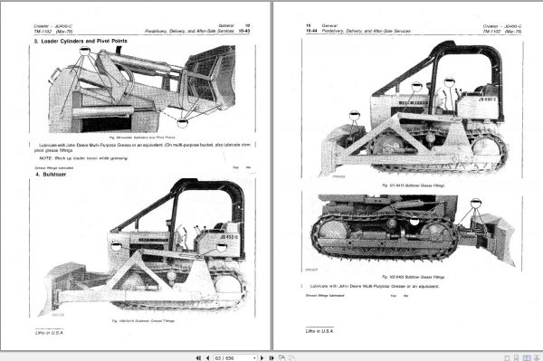 John Deere Crawler 450C Technical Manual TM1102 3