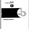 John Deere Crawler Bulldozer JD 550 Technical Manual TM1108 1