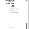 John Deere Crawler Bulldozer Loader 350C 350D 355D Technical Manual TM1115 1