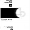 John Deere Crawler Loader JD755 Technical Manual TM1137 1
