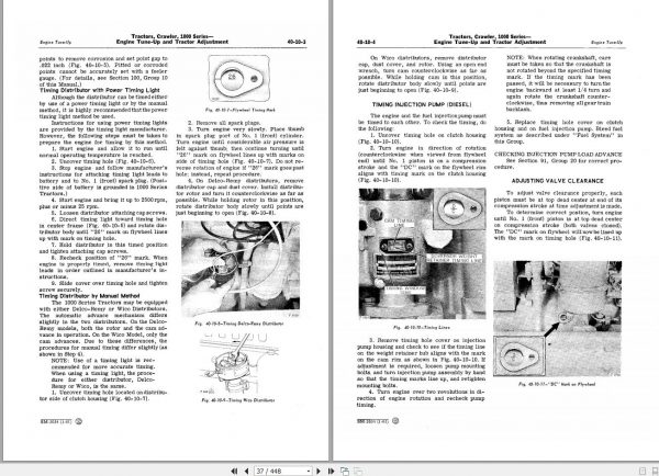 John Deere Crawler Tractors 1000 Series Service Manual SM2034 2
