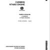 John Deere Cummins NTA855 Engine Parts Catalog PC2282 1