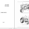 John Deere Diesel Tractor 70 Parts Catalog PC445 1