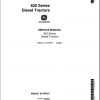 John Deere Diesel Tractors 820 Series Service Manual SM2021 1