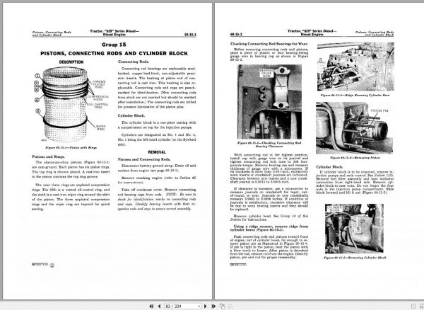 John Deere Diesel Tractors 820 Series Service Manual SM2021 2
