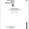 John Deere Drawn Moldboard Plows 2600 2700 2800 3600 3700 Technical Manual TM1240 1