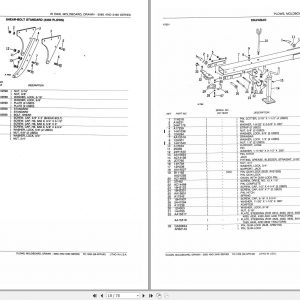 John Deere Drawn Moldboard Plows 3350 3450 Series Parts Catalog PC1206 2