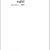 John Deere Engine 3076 499999 Technical Manual CTM6 1