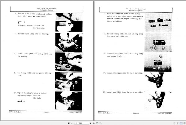 John Deere Excavators 490 Technical Manual TM1302 3