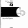 John Deere Excavators 690 690 A Technical Manual TM1017 1