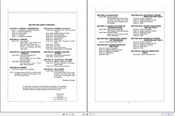 John Deere Excavators 70 Technical Manual TM1376 2