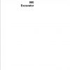 John Deere Excavators 990 Technical Manual TM1230 1