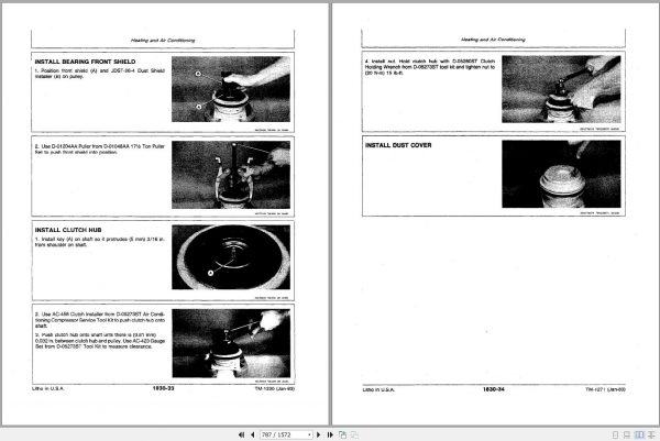 John Deere Excavators 990 Technical Manual TM1230 3