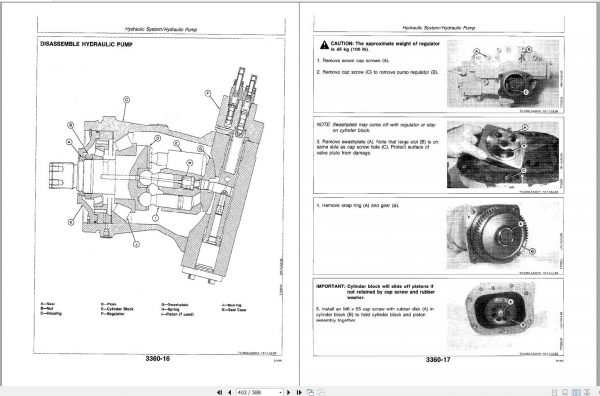 John Deere Excavators 992D LC Technical Manual TM1463 3