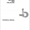 John Deere Feller Buncher 493D Technical Manual TM1415 1