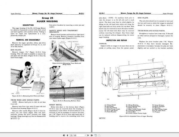 John Deere Forage Blower 50 Service Manual SM2006 2
