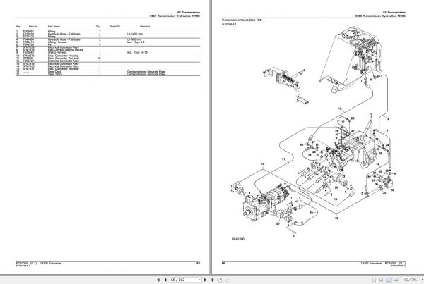 John Deere Forwarder 001003 Engine Tier 3 1910E Parts Catalog PC10355 2011 2
