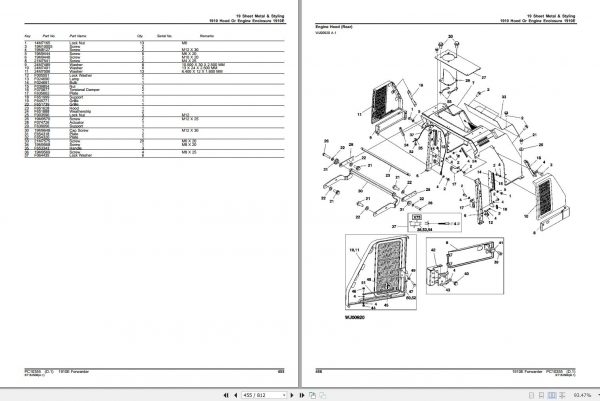 John Deere Forwarder 001003 Engine Tier 3 1910E Parts Catalog PC10355 2011 3