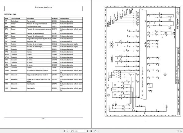 John Deere Forwarder 1110E 1210E 1510E IT4 T3 S2 F681702 C0 Electric Diagram 2008 PT 2