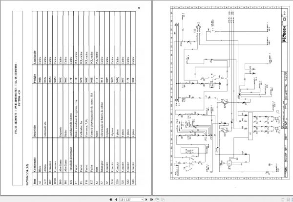 John Deere Forwarder 1110E 1210E 1510E Interim Tier 4 F681679 C0 Electric Diagram 2015 PT 2