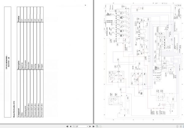 John Deere Forwarder 1110E F684745 A8 Hydraulic Schematic 2015 ES 2