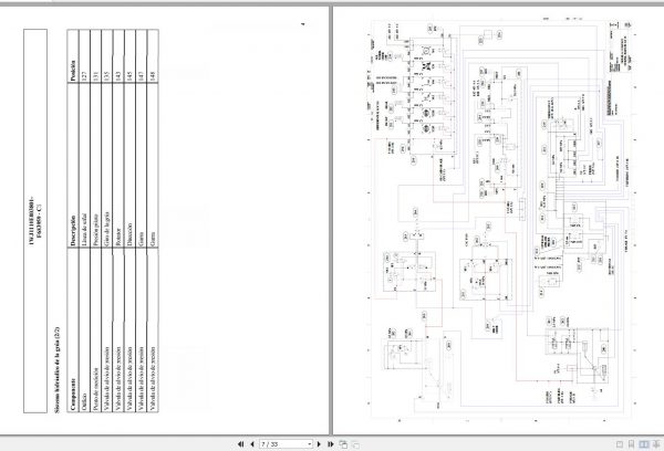 John Deere Forwarder 1110E IT4 Plaform FFC RL F687027 C1 Hydraulic Schematic 2016 ES 2