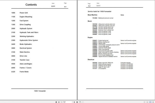 John Deere Forwarder 1458 Workshop Manual TM1993 2