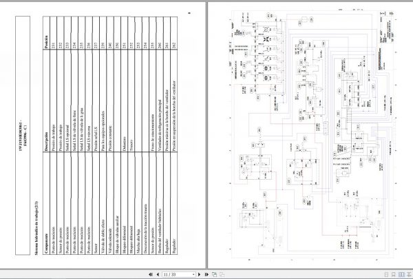 John Deere Forwarder 1510E IT4 Platform F684309 C1 Hydraulic Schematic 2016 ES 2