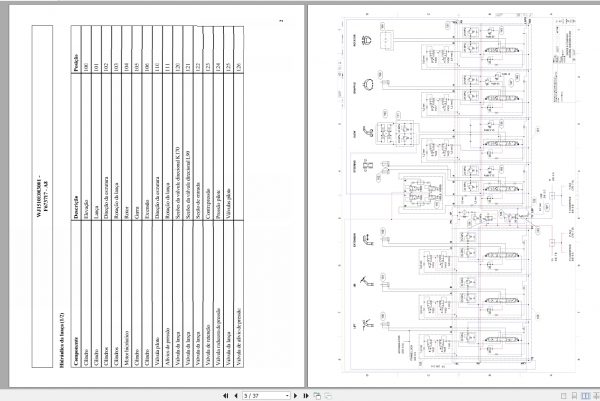 John Deere Forwarder 1510E Interim Tier 4 F681727 A8 Hydraulic Diagram 2015 PT 2
