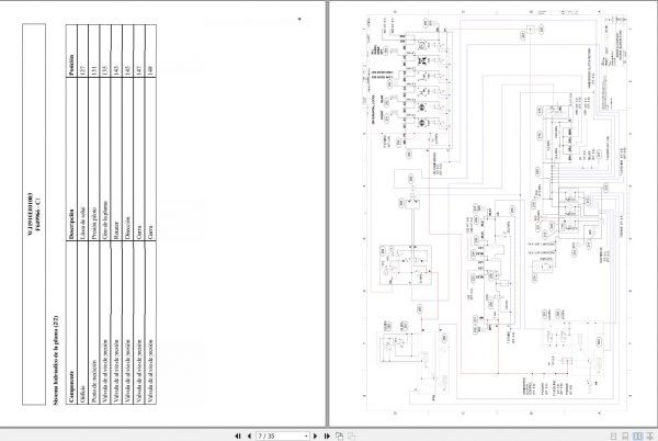 John Deere Forwarder 1910E F677648 Hydraulic Schematic 2015 ES 2
