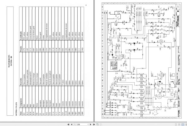 John Deere Forwarder 1910E S2 Fixed Cabin F686098 B0 Electric Diagram 2015 PT 2